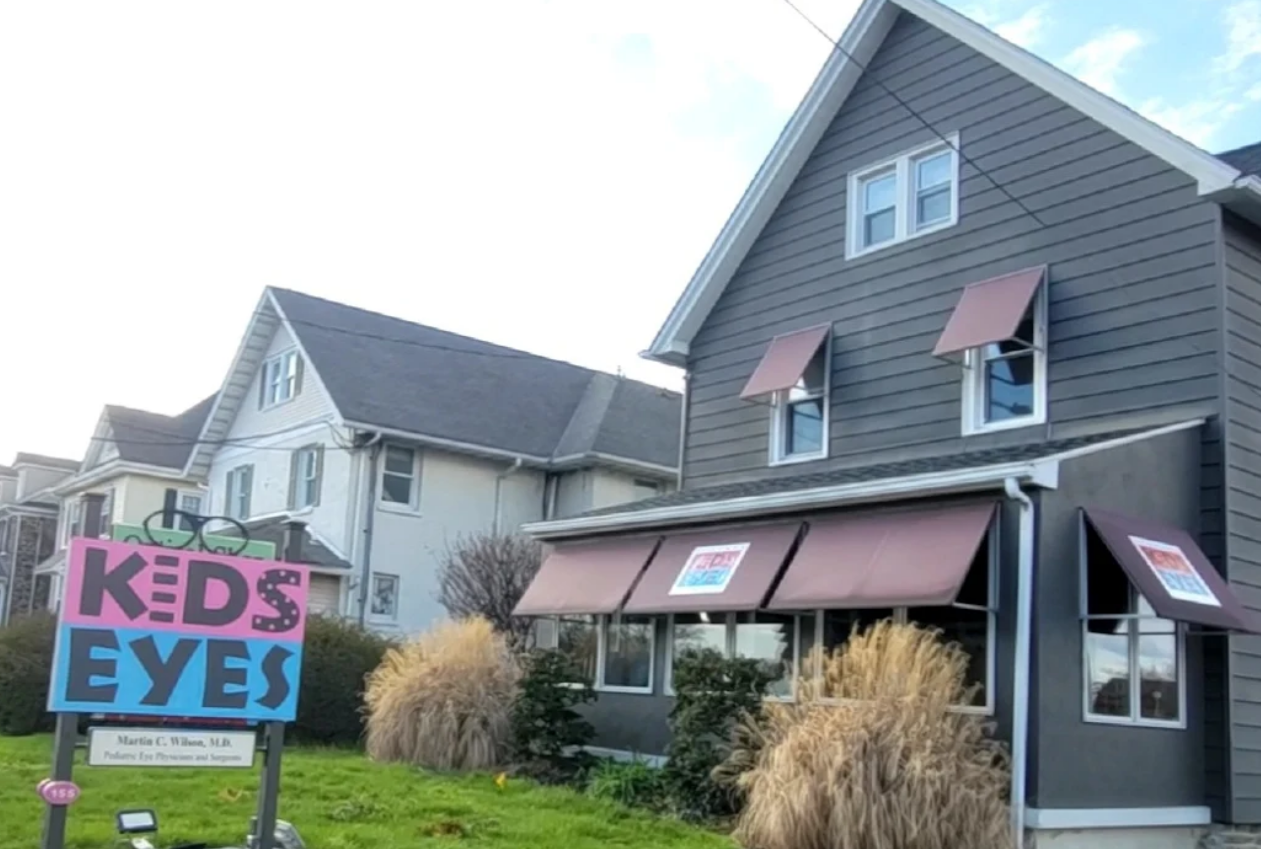 Office exterior — side view